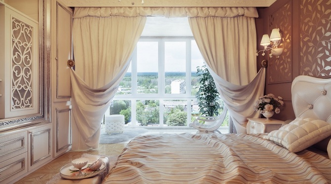 Regal Bedroom Décor in Modern Houses - Joanna Designs